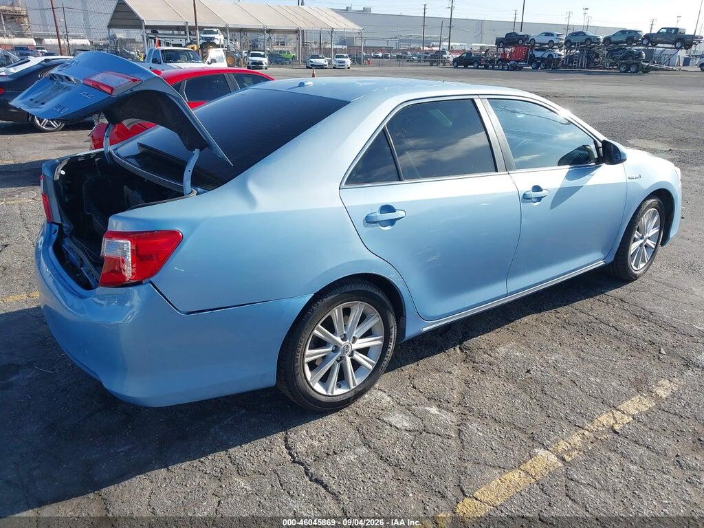 4T1BD1FKXCU056726 2012 TOYOTA CAMRY HYBRID photo no. 4