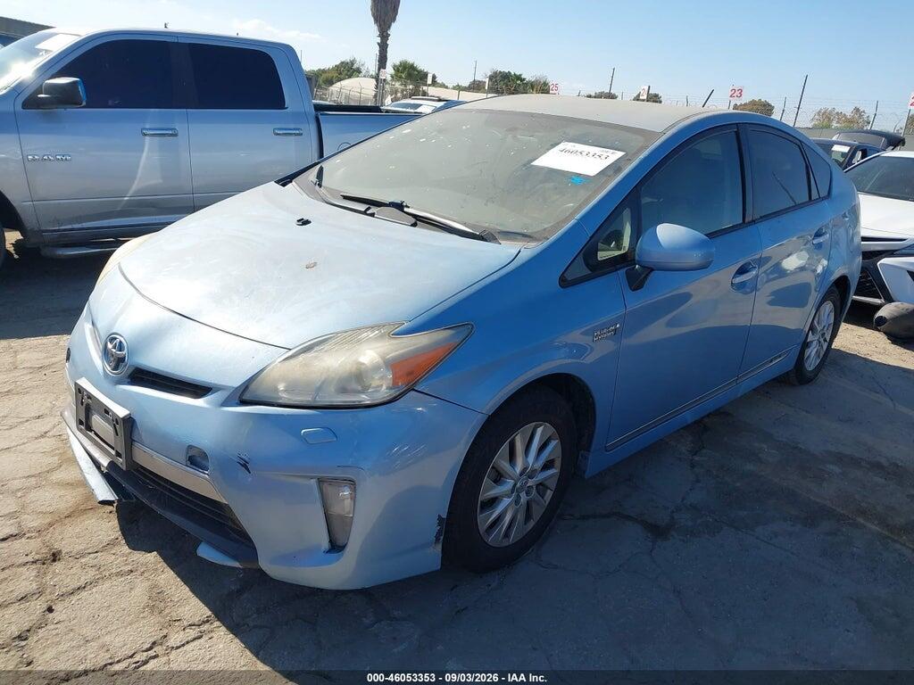 JTDKN3DP3C3017316 2012 TOYOTA PRIUS PLUG-IN photo no. 2