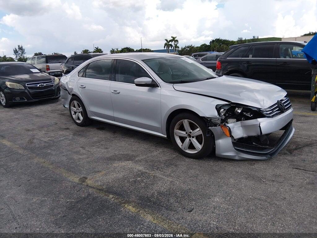 2012 VOLKSWAGEN PASSAT 1VWBH7A3XCC109326