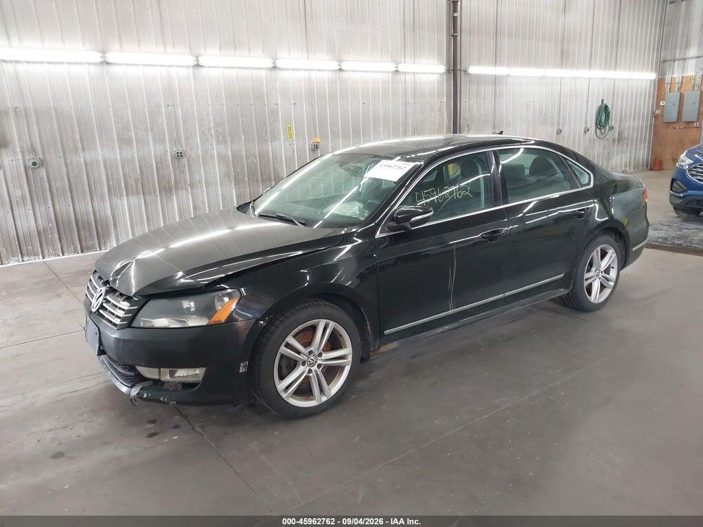 1VWCN7A39CC059872 2012 VOLKSWAGEN PASSAT photo no. 2