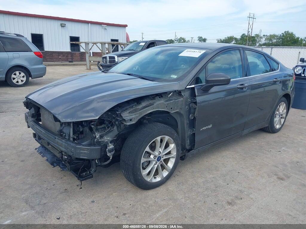 3FA6P0LUXKR207248 2019 FORD FUSION HYBRID photo no. 1