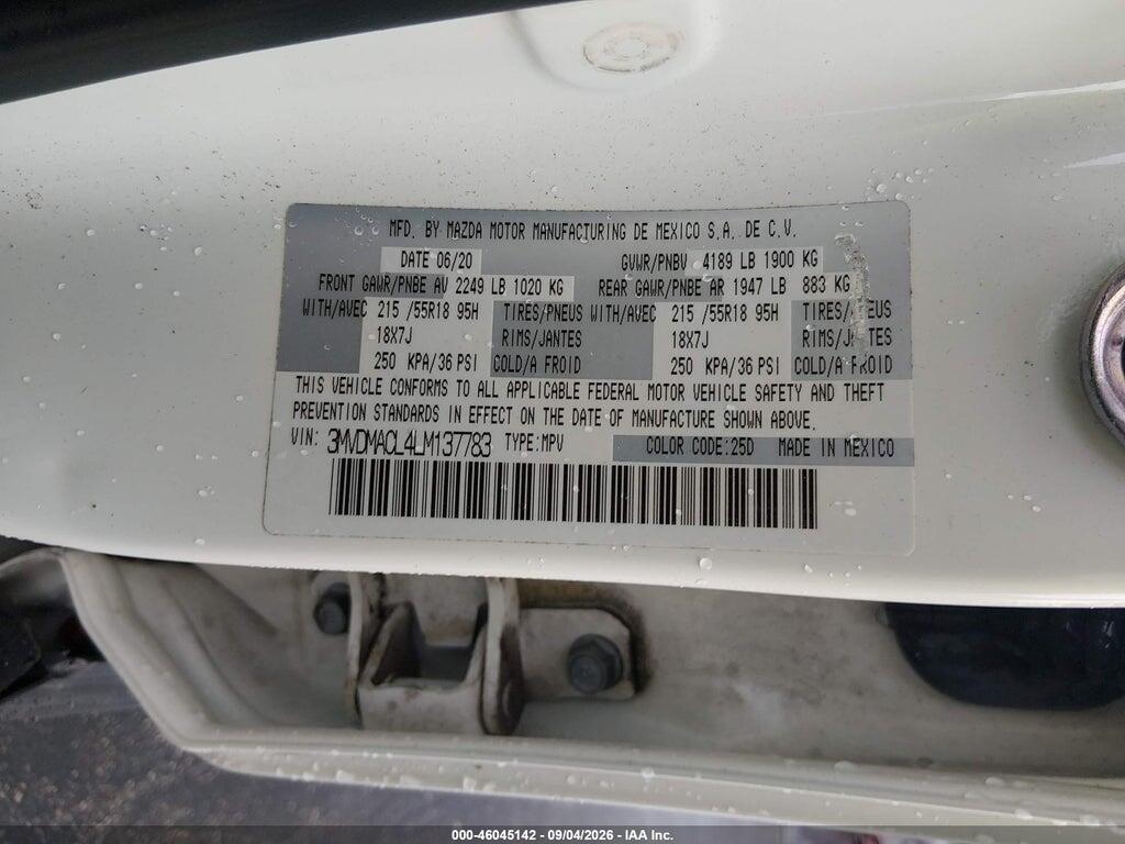 3MVDMACL4LM137783 2020 MAZDA CX-30 photo no. 9