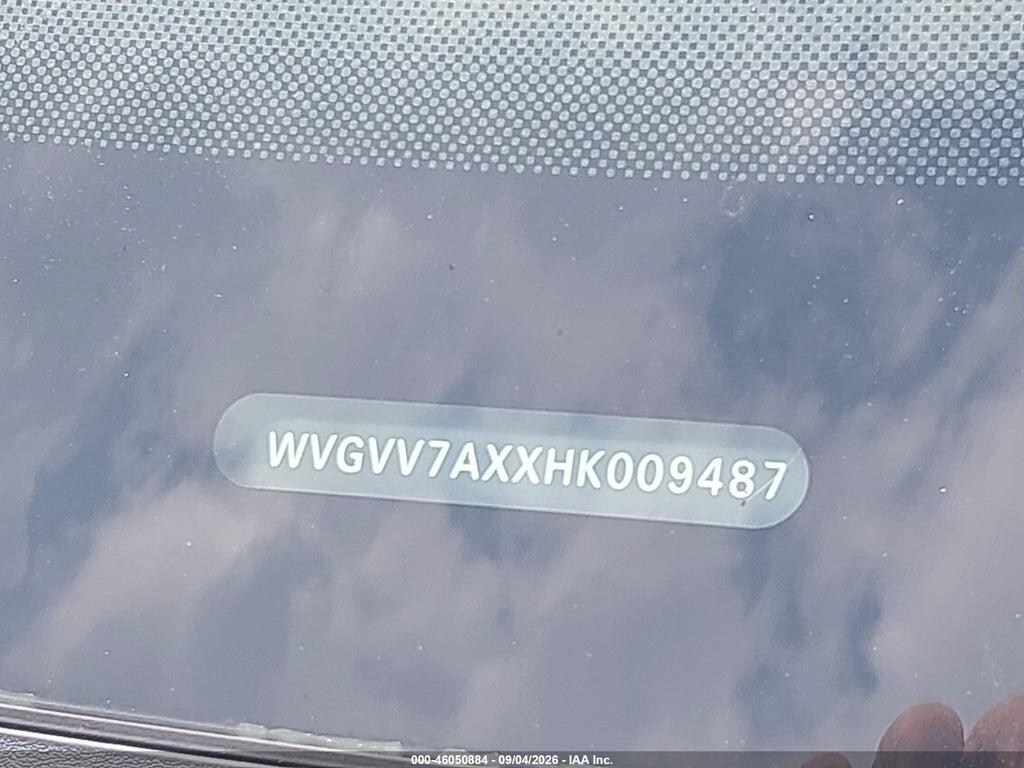 WVGVV7AXXHK009487 2017 VOLKSWAGEN TIGUAN photo no. 9