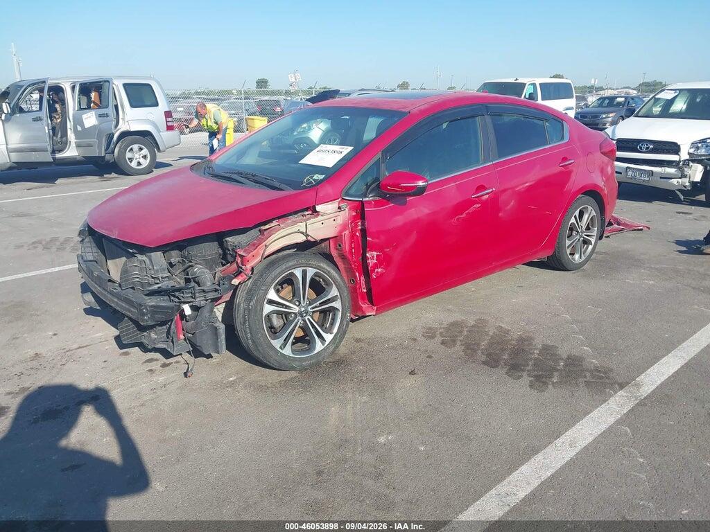 KNAFZ4A89F5283034 2015 KIA FORTE photo no. 2