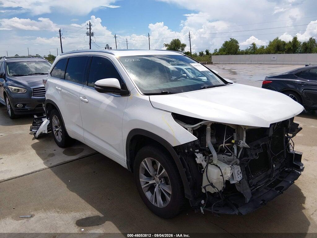 5TDKKRFH2FS073283 2015 TOYOTA HIGHLANDER photo no. 1