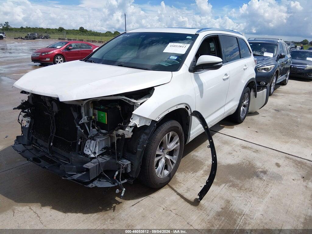 5TDKKRFH2FS073283 2015 TOYOTA HIGHLANDER photo no. 2