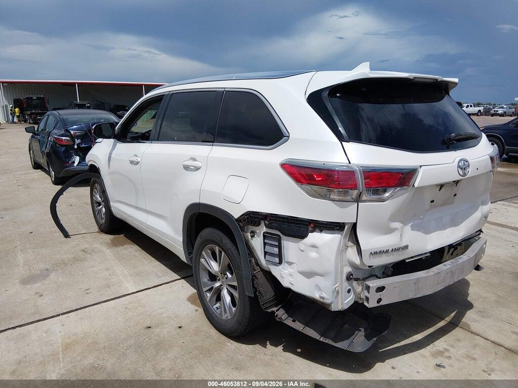 5TDKKRFH2FS073283 2015 TOYOTA HIGHLANDER photo no. 3