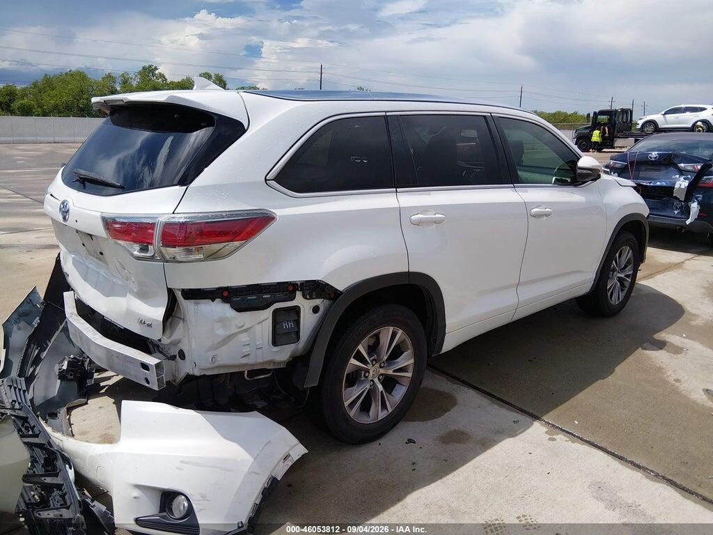 5TDKKRFH2FS073283 2015 TOYOTA HIGHLANDER photo no. 4