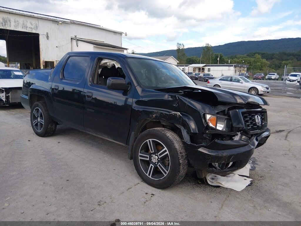 2013 HONDA RIDGELINE 5FPYK1F76DB016404