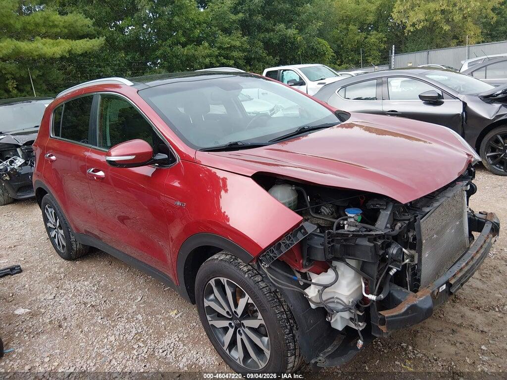 2017 KIA SPORTAGE KNDPNCAC8H7054479