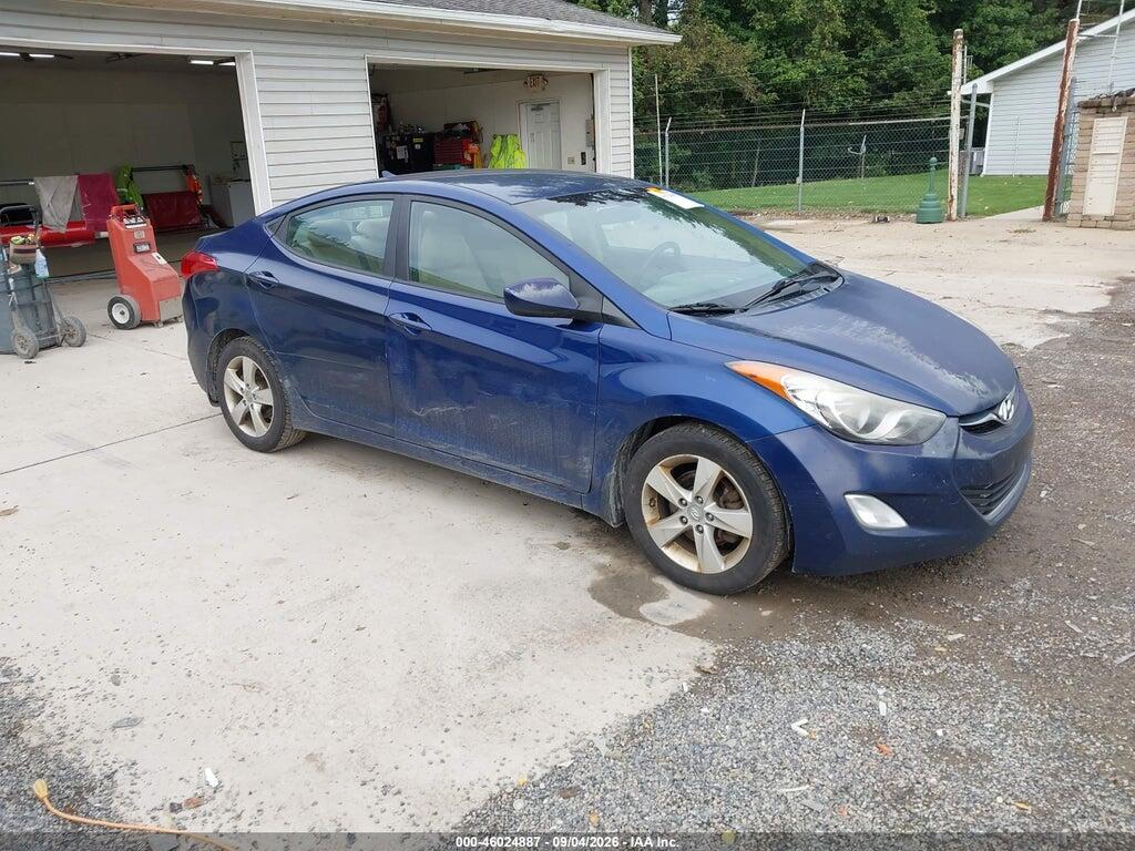 2013 HYUNDAI ELANTRA KMHDH4AE8DU631052