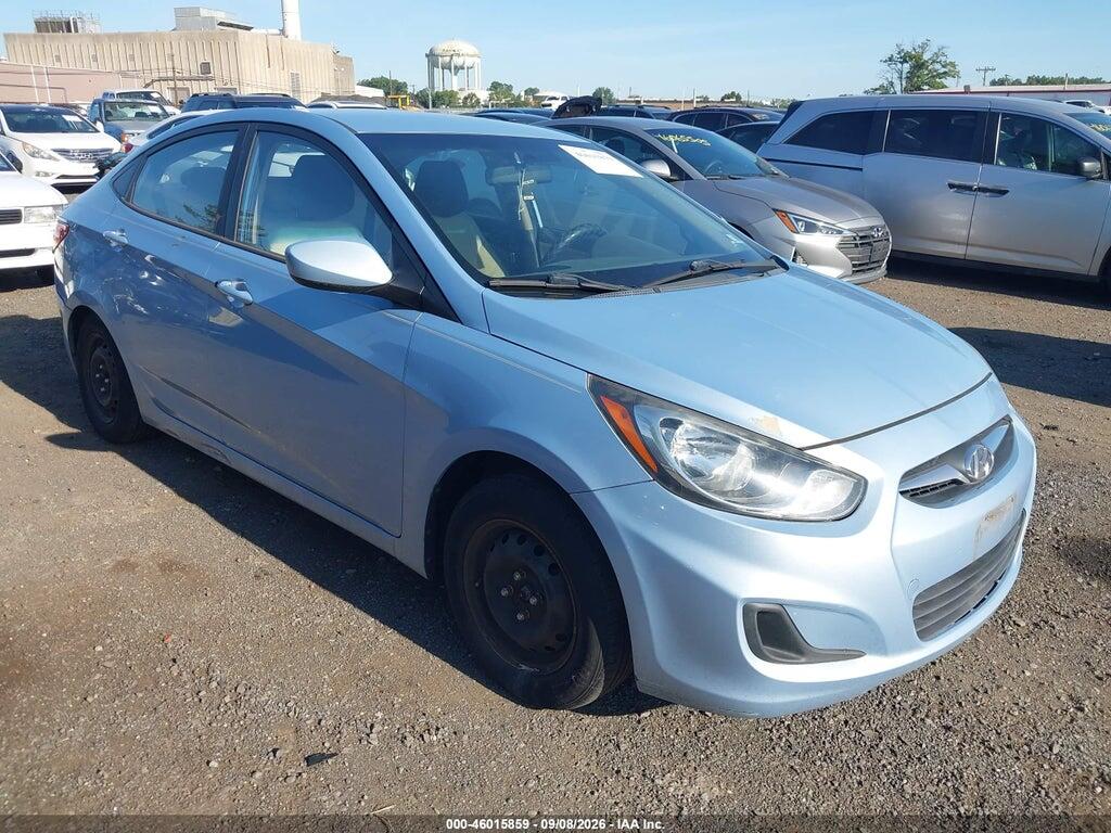 2013 HYUNDAI ACCENT KMHCT4AE3DU331655