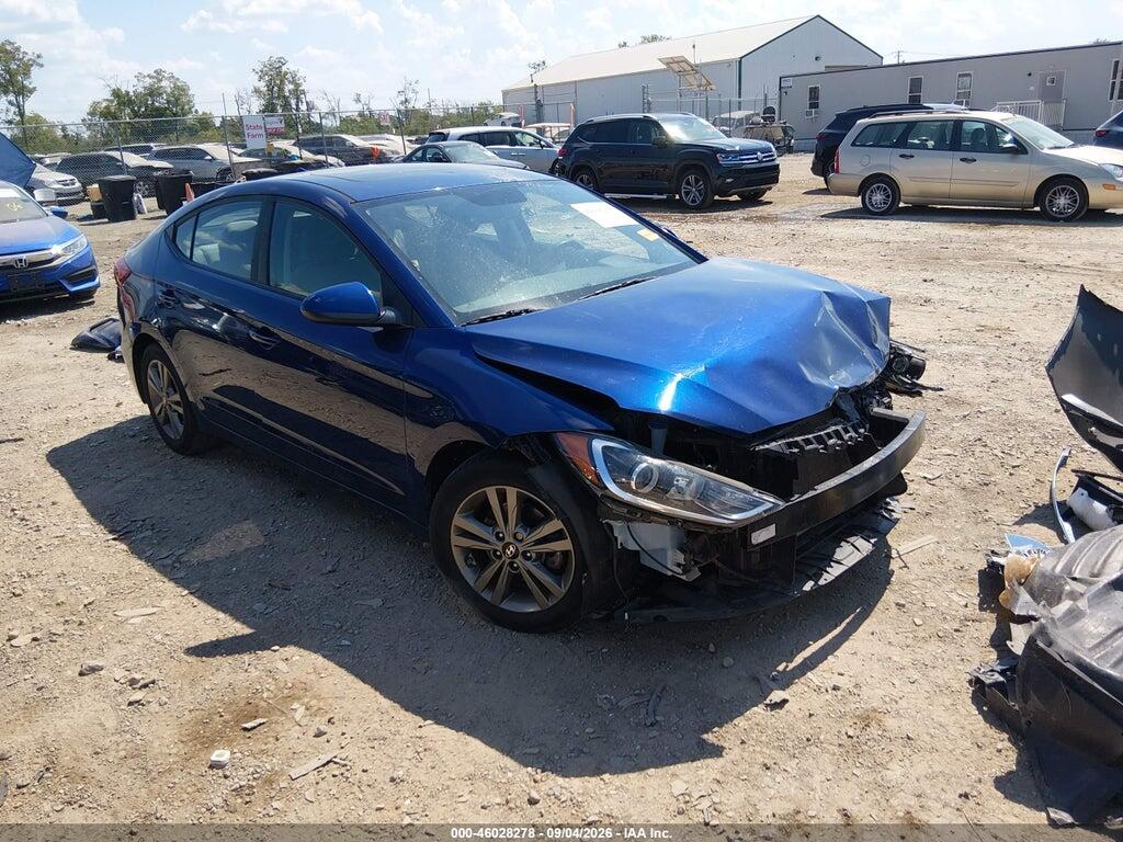 2018 HYUNDAI ELANTRA 5NPD84LF1JH237280