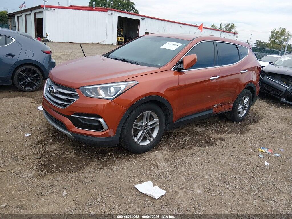 5XYZT3LBXHG495889 2017 HYUNDAI SANTA FE SPORT photo no. 2