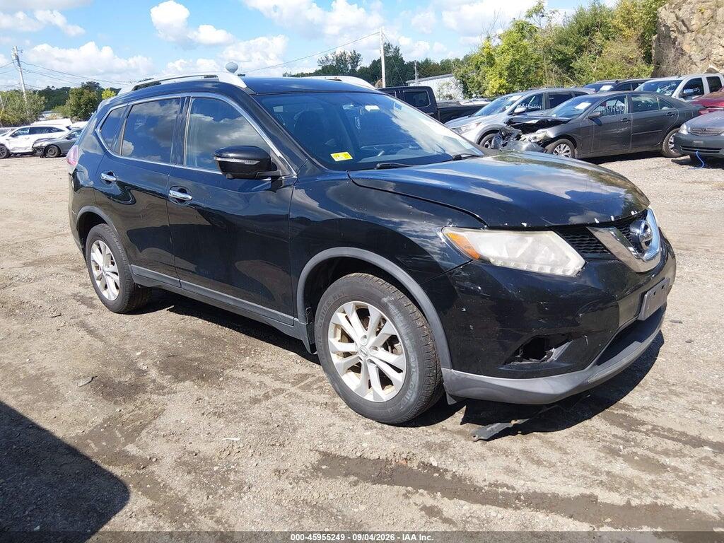 2015 NISSAN ROGUE KNMAT2MV4FP555935