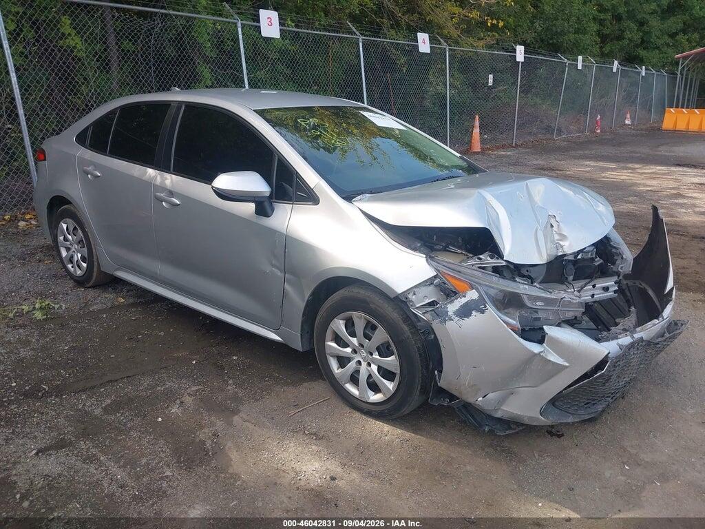 2021 TOYOTA COROLLA JTDEPMAE9MJ151387