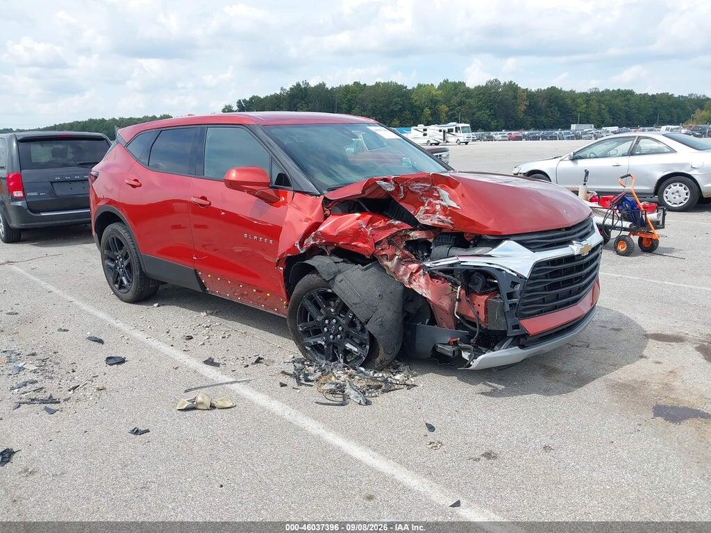 2021 CHEVROLET BLAZER 3GNKBCR49MS580588