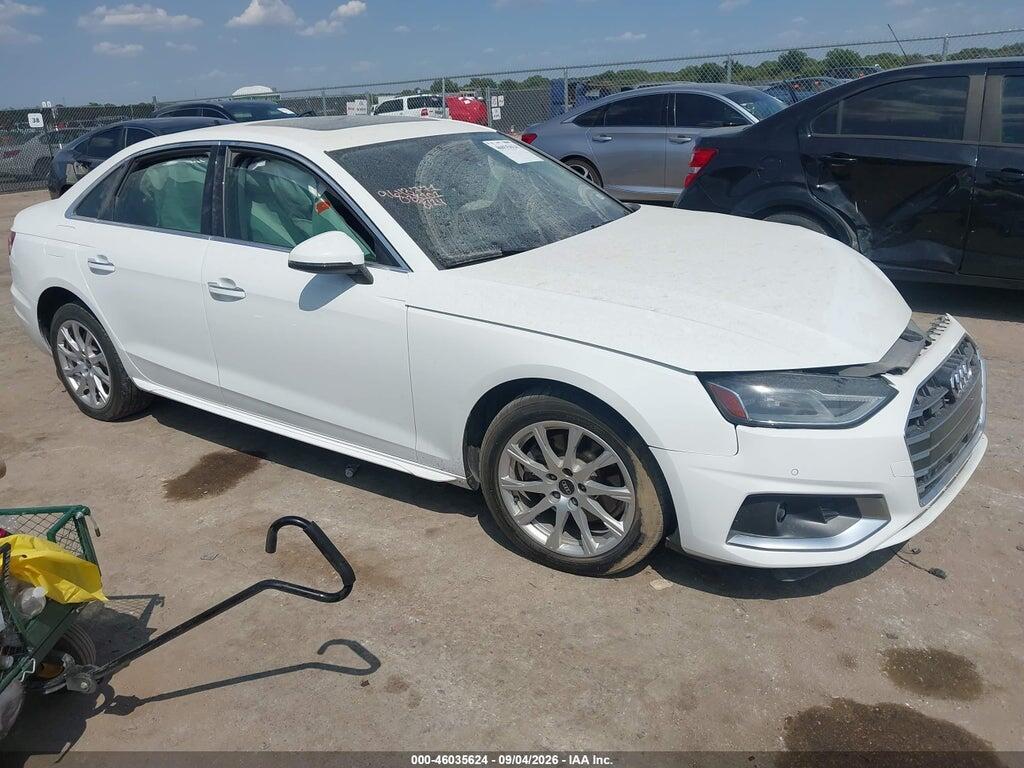2021 AUDI A4 WAUABAF42MA038101