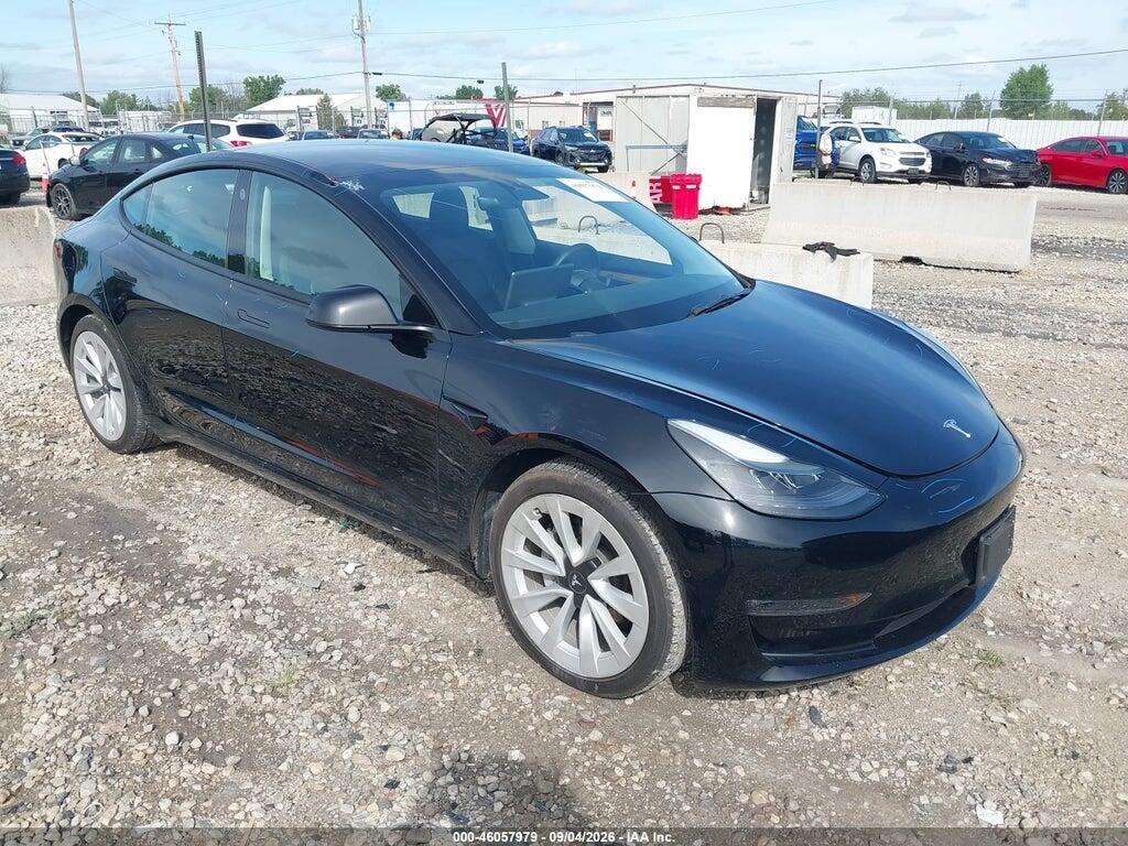 2022 TESLA MODEL 3 5YJ3E1EB9NF209146