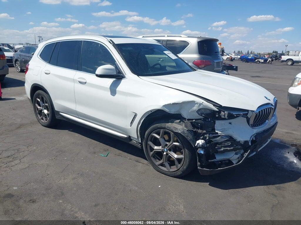 2021 BMW X3 5UXTY3C06M9F59509