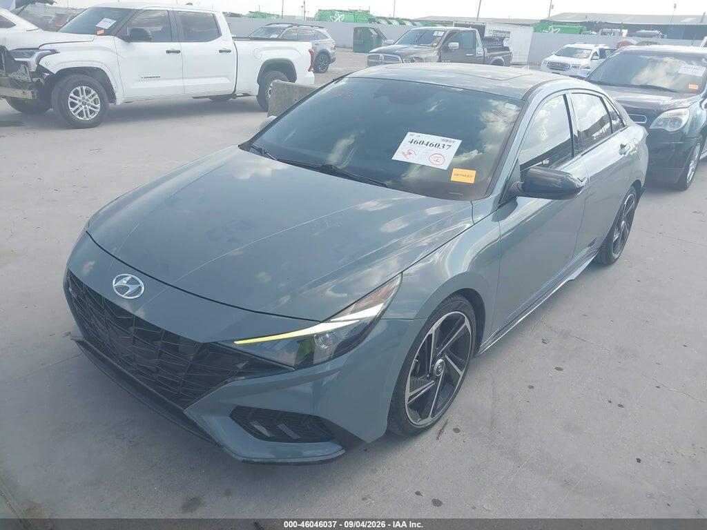 KMHLR4AF8NU311121 2022 HYUNDAI ELANTRA photo no. 2