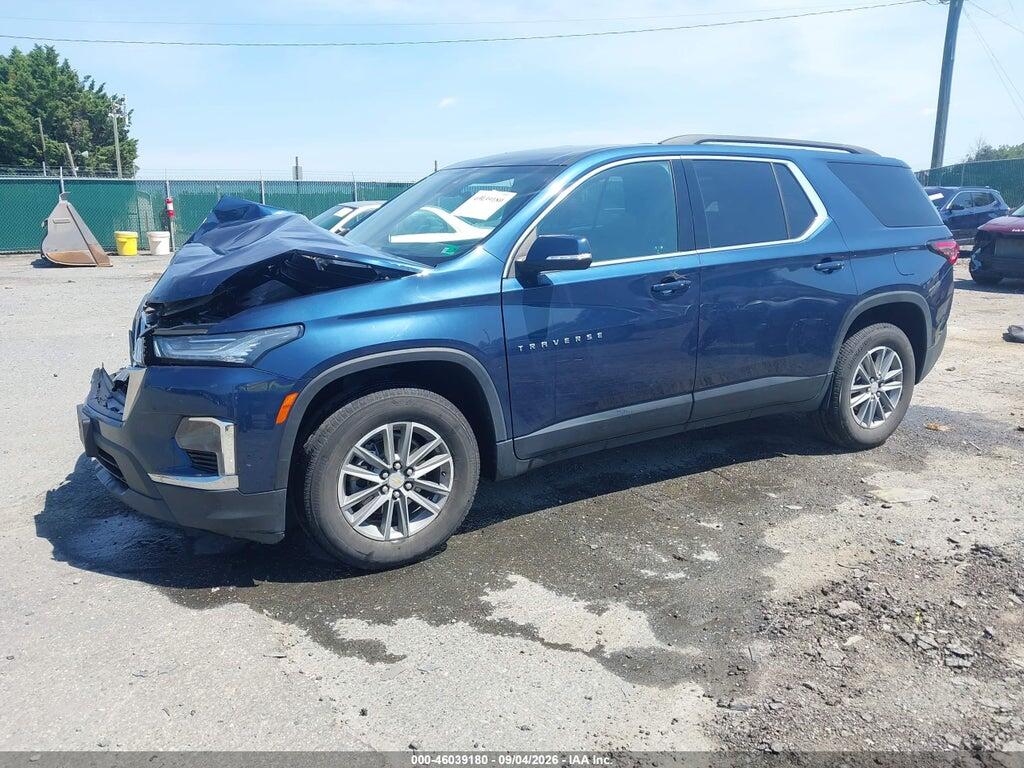1GNERGKW7NJ168474 2022 CHEVROLET TRAVERSE photo no. 2