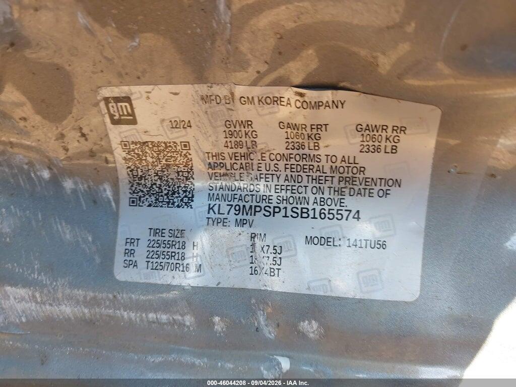 KL79MPSP1SB165574 2025 CHEVROLET TRAILBLAZER photo no. 9