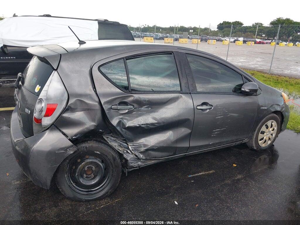 JTDKDTB3XC1501062 2012 TOYOTA PRIUS C photo no. 6
