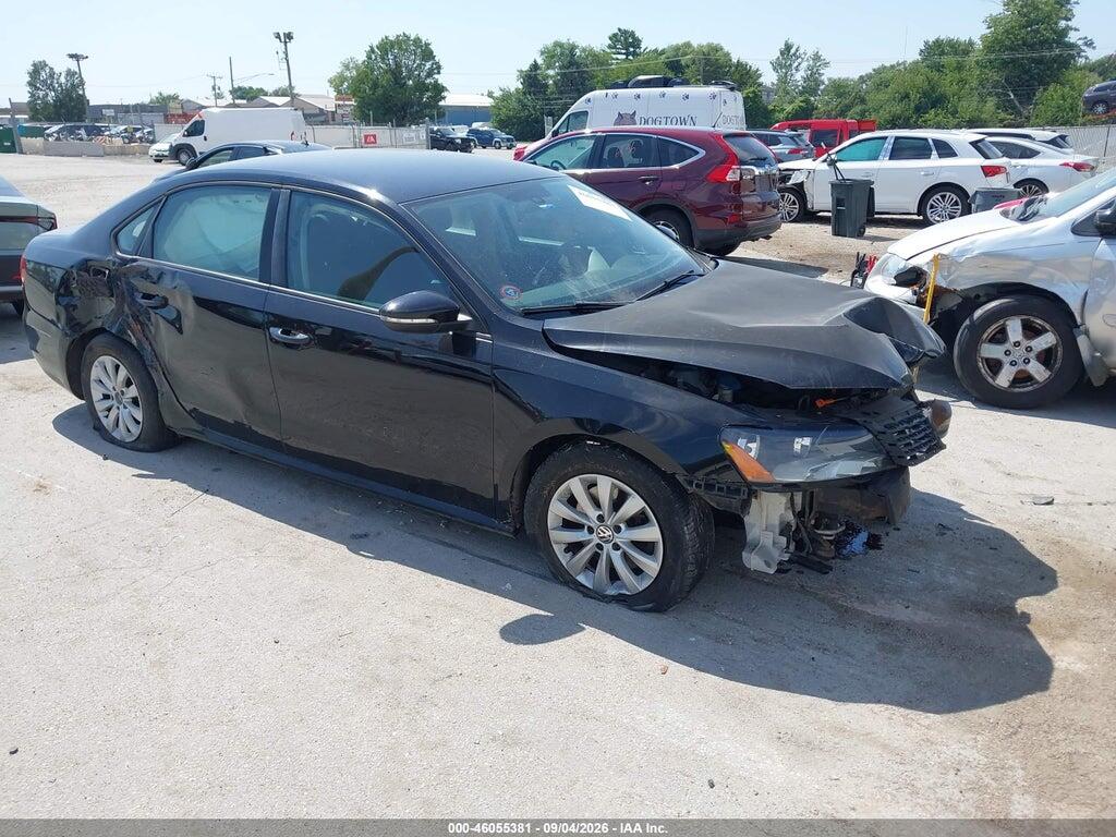2012 VOLKSWAGEN PASSAT 1VWAP7A30CC053654