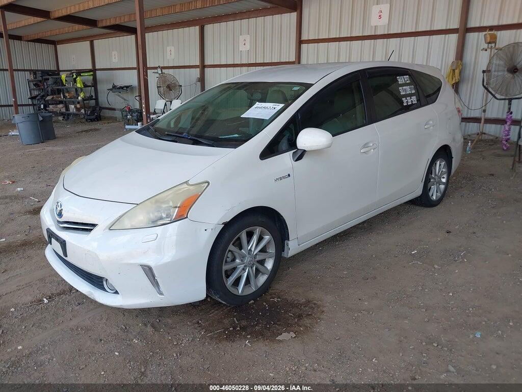 JTDZN3EU7C3049026 2012 TOYOTA PRIUS V photo no. 2