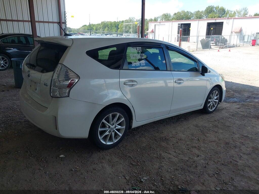 JTDZN3EU7C3049026 2012 TOYOTA PRIUS V photo no. 4