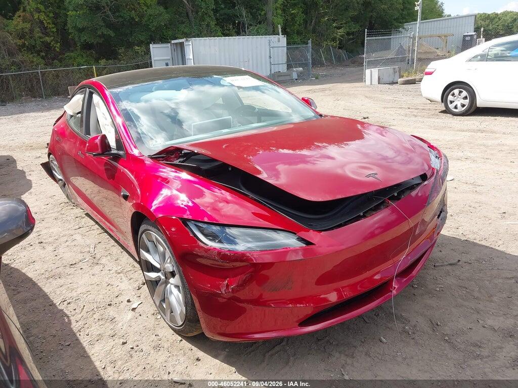 2026 TESLA MODEL 3 5YJ3E1EB4TF178045