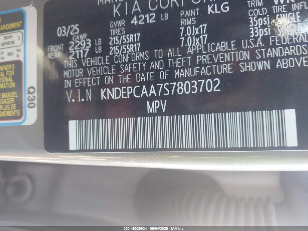 KNDEPCAA7S7803702 2025 KIA SELTOS photo no. 9