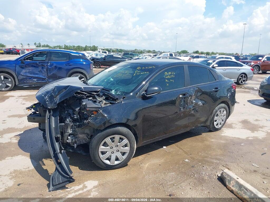 3KPA24ADXNE490680 2022 KIA RIO photo no. 2
