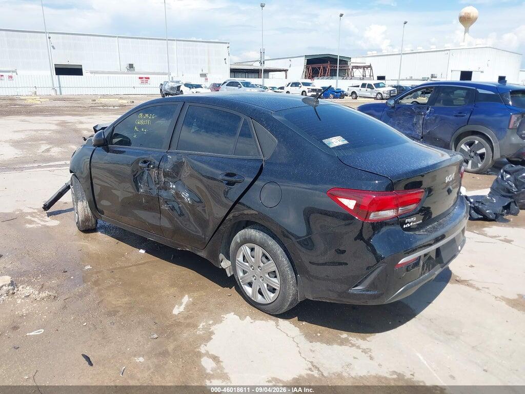 3KPA24ADXNE490680 2022 KIA RIO photo no. 3