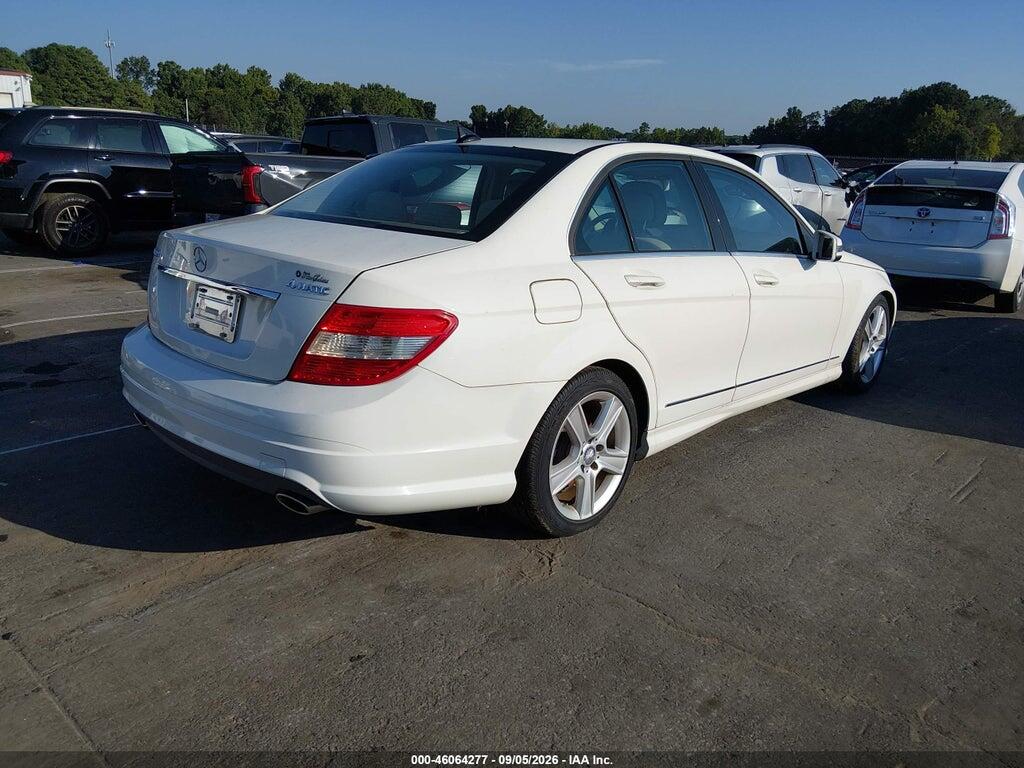 WDDGF8BB0AR118353 2010 MERCEDES-BENZ C 300 photo no. 4