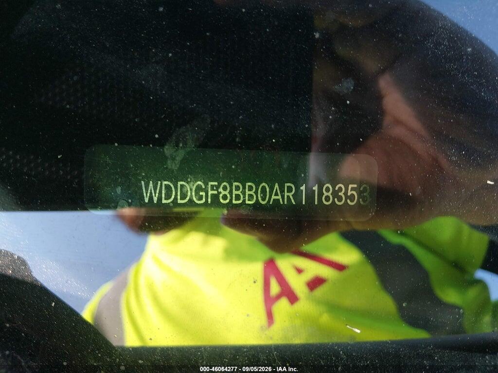 WDDGF8BB0AR118353 2010 MERCEDES-BENZ C 300 photo no. 9
