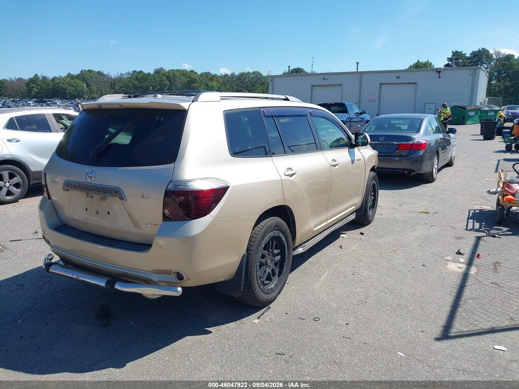 JTEES43A092140400 2009 TOYOTA HIGHLANDER photo no. 4
