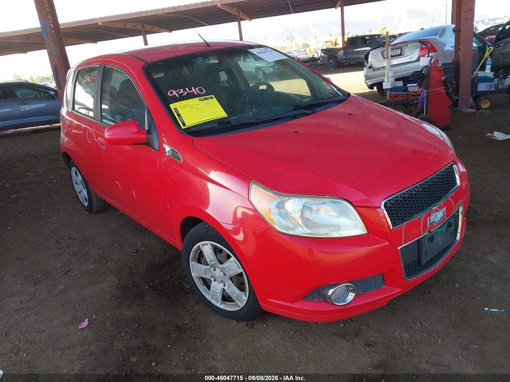 2009 CHEVROLET AVEO KL1TG66EX9B323446