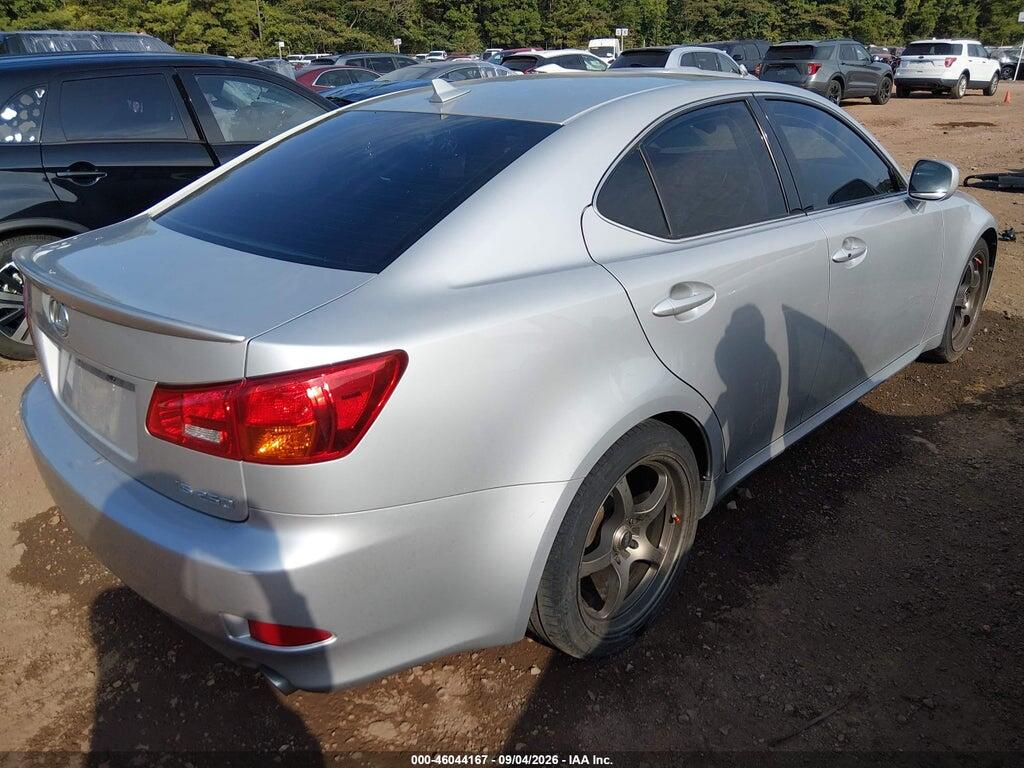 JTHBK262382069643 2008 LEXUS IS 250 photo no. 4