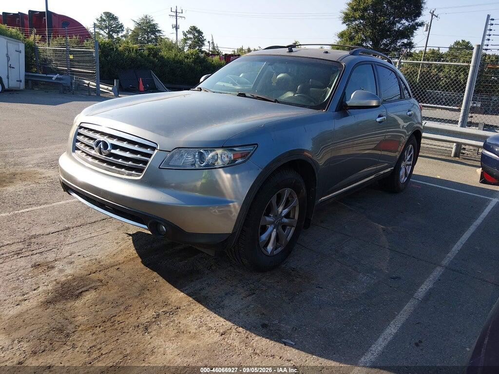 JNRAS08W77X203525 2007 INFINITI FX35 photo no. 2