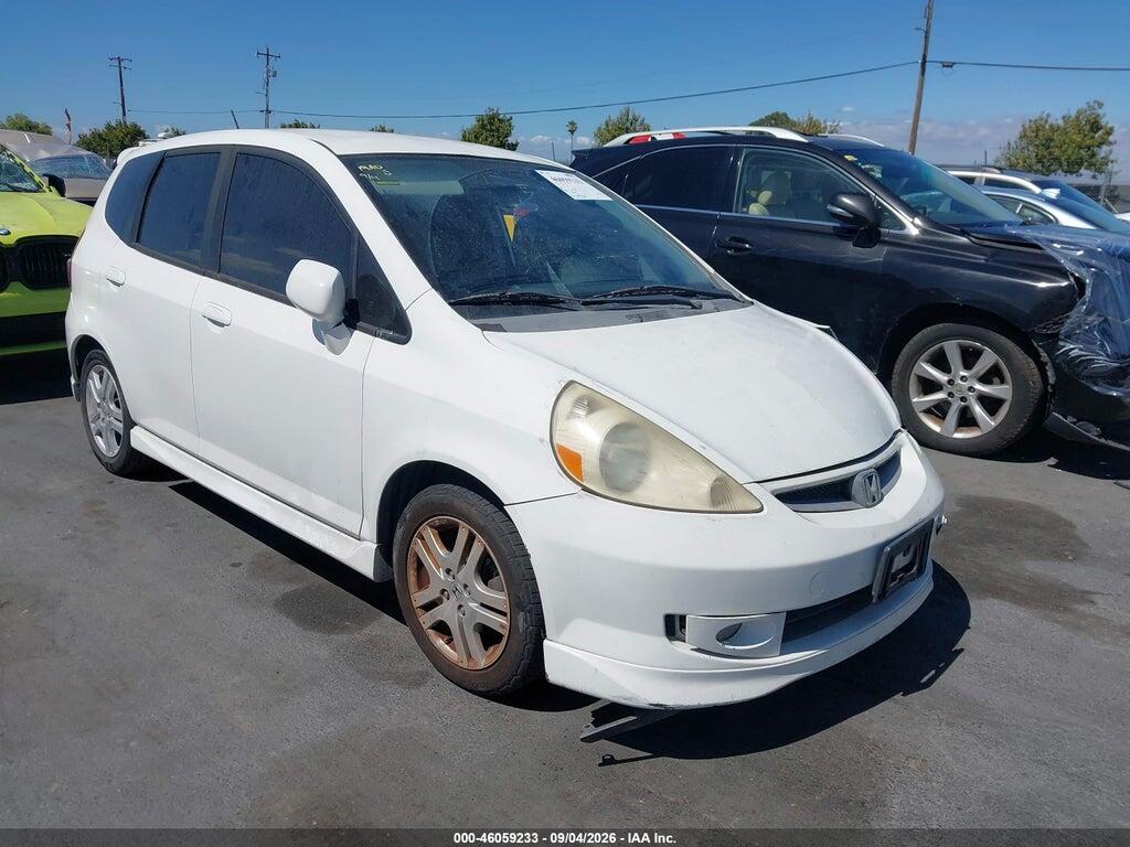 2007 HONDA FIT JHMGD38637S060588
