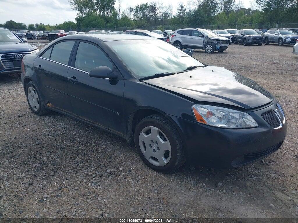 2007 PONTIAC G6 1G2ZF58B074120302