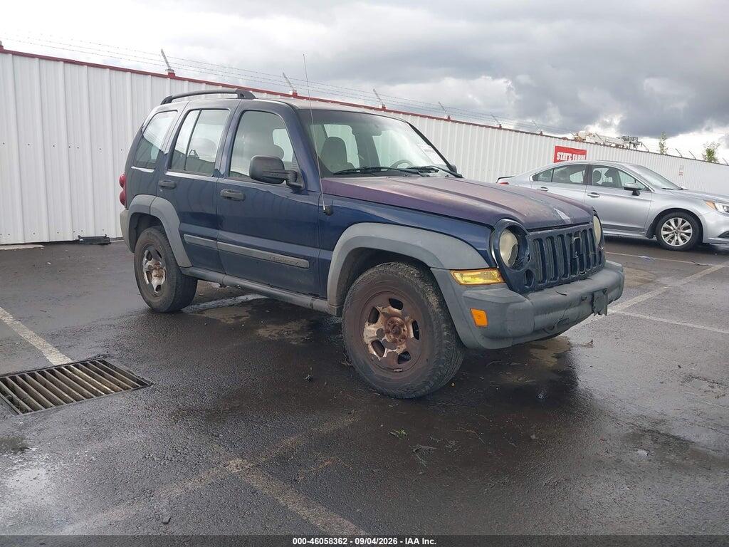 2007 JEEP LIBERTY 1J8GL48K67W660529