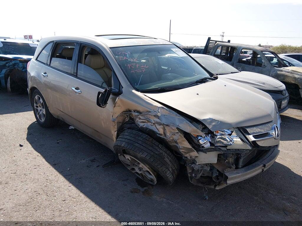 2007 ACURA MDX 2HNYD28327H542427