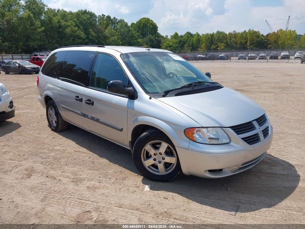 2007 DODGE GRAND CARAVAN 1D4GP24R67B177202
