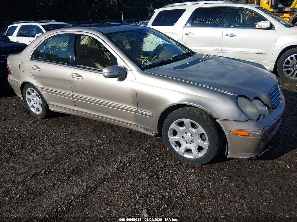 2005 MERCEDES-BENZ C 240 WDBRF81J15F667609