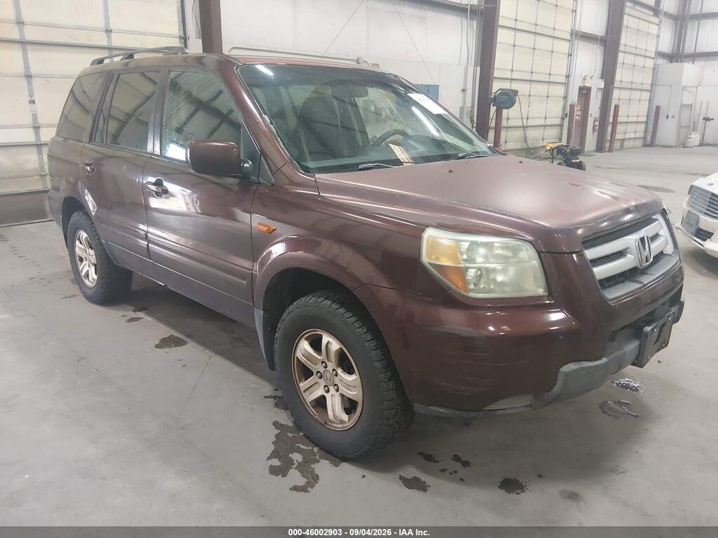 2008 HONDA PILOT 5FNYF18278B011958