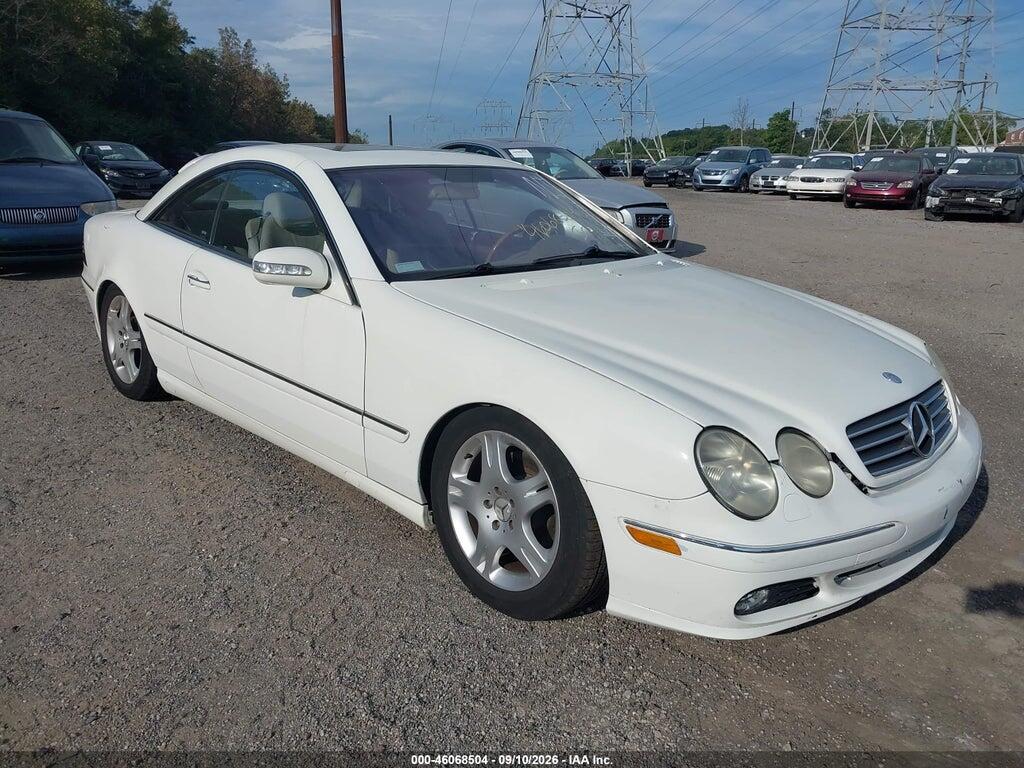2003 MERCEDES-BENZ CL 500 WDBPJ75J23A035657