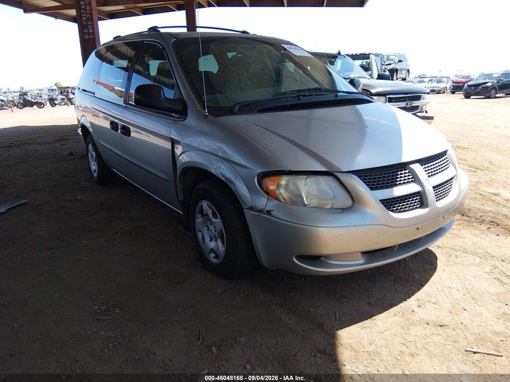 2003 DODGE GRAND CARAVAN 2D4GP24323R219288